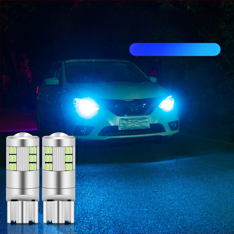 Автомобилен светодиоден индикатор за ширина T10/W5W, 27SMD 1206; 12V, 3W (универсална съвместимост)