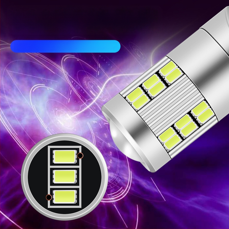 Автомобилен светодиоден индикатор за ширина T10/W5W, 27SMD 1206; 12V, 3W (универсална съвместимост)