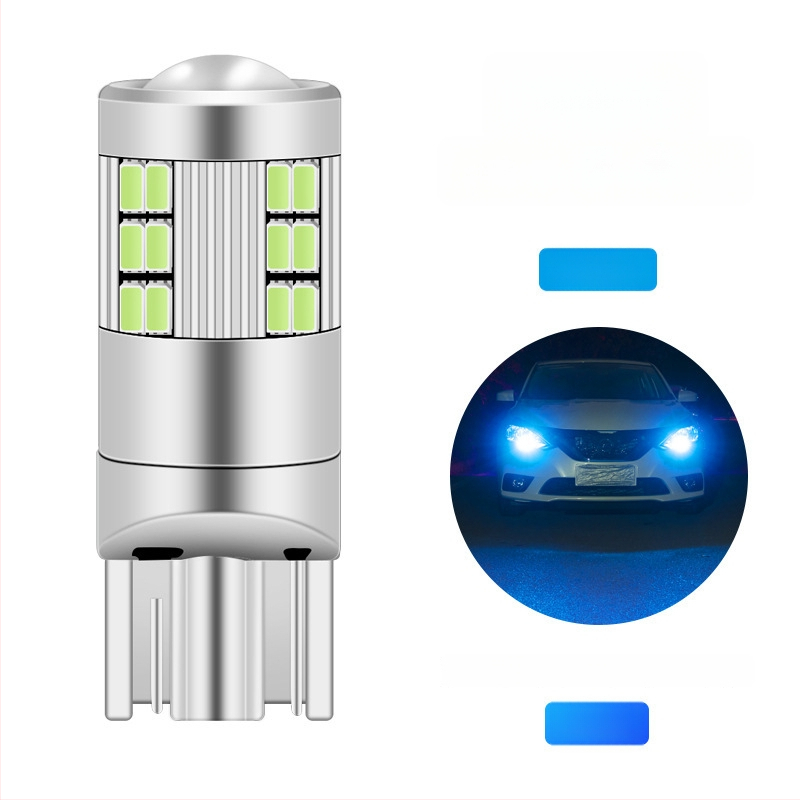 Автомобилен светодиоден индикатор за ширина T10/W5W, 27SMD 1206; 12V, 3W (универсална съвместимост)