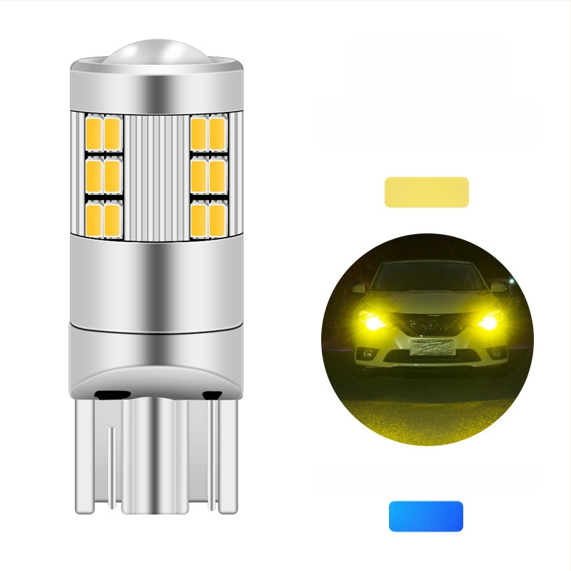 Автомобилен светодиоден индикатор за ширина T10/W5W, 27SMD 1206; 12V, 3W (универсална съвместимост)