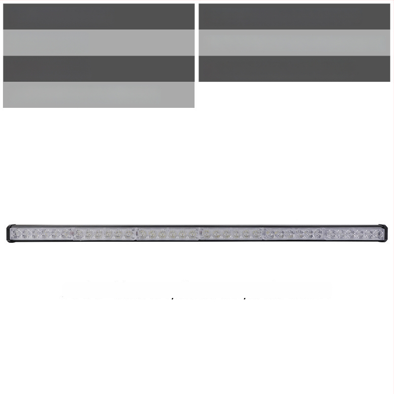 Алуминиева LED светлина за предна решетка на автомобил – предупреждаваща дневна светлина, 72W, 12-24V, модел: предупреждаваща светлина