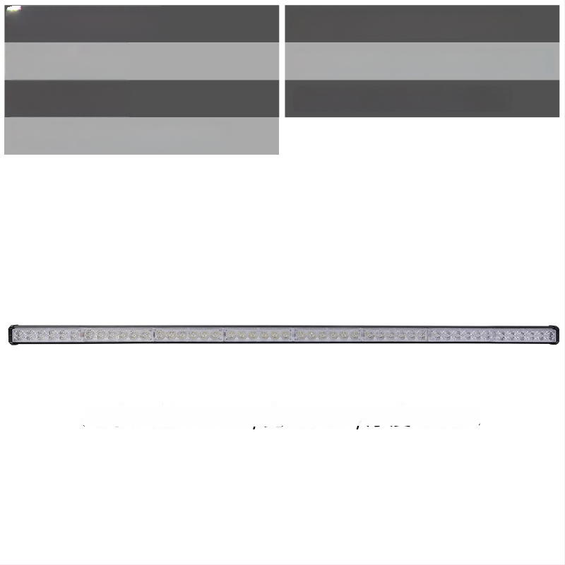 Алуминиева LED светлина за предна решетка на автомобил – предупреждаваща дневна светлина, 72W, 12-24V, модел: предупреждаваща светлина