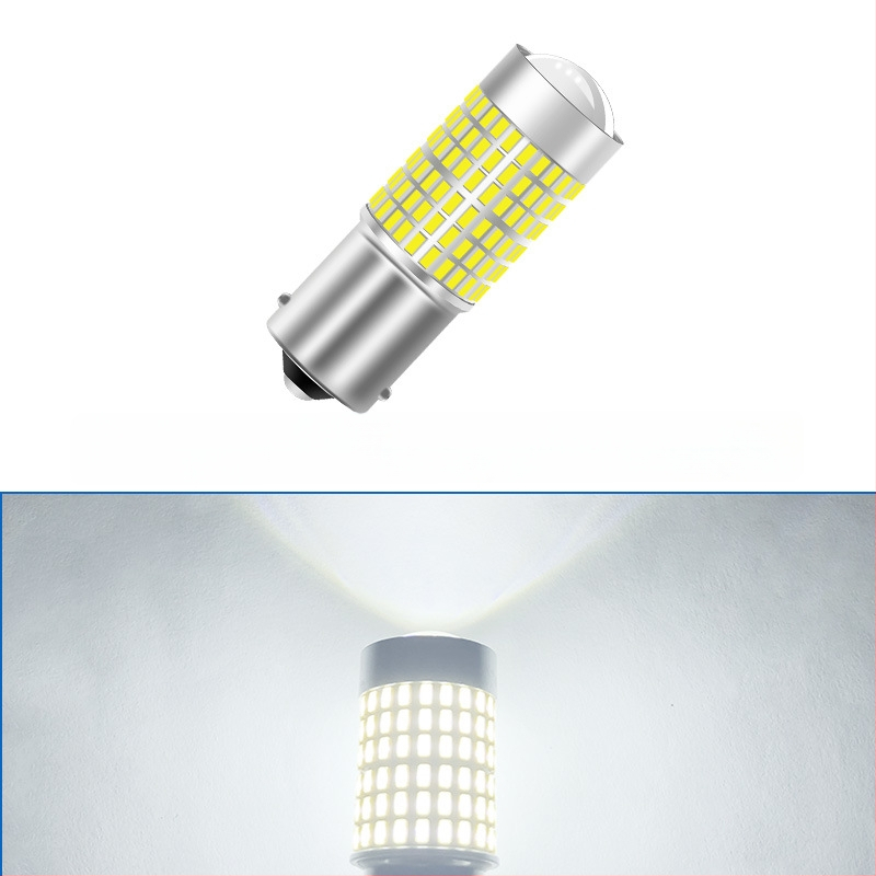 LED automobilska svjetla 1156/1157, T20 stražnje svjetlo i dnevno svjetlo, 3014 144-SMD, 12-24V, 6000K, aluminijsko kućište