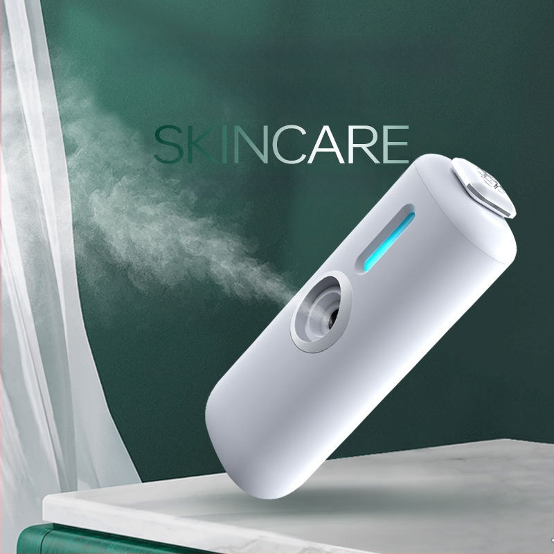 Nano veidojošas veidojimas veidojošas sejos purkštuvės – nešiojamas įkraunamas grožio įrenginys, šaltas purškimas, 0,1 ml/min purškimas, 5V USB maitinimas, ABS korpusas