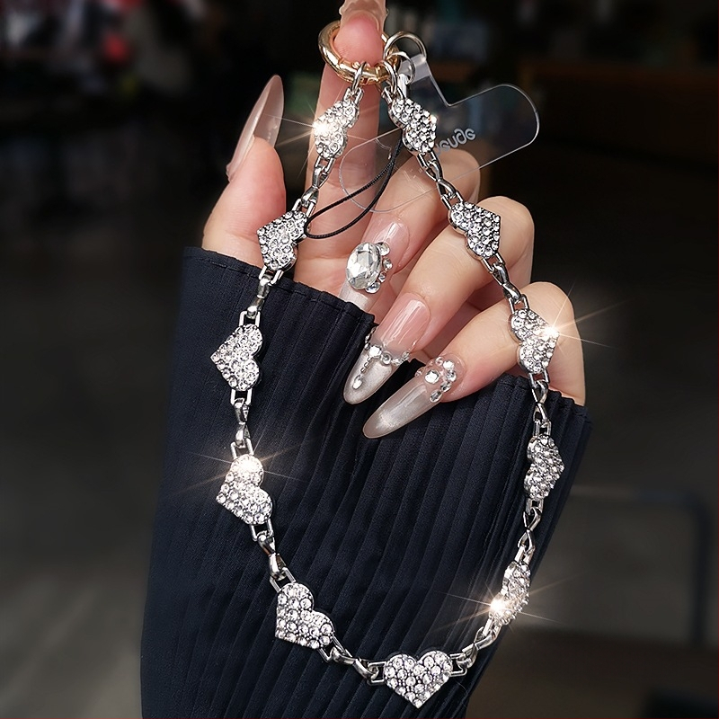 Telefona lanyarda rokassprādze ar ģeometrisku piekari, rokdarbs, sieviešu stilā, Jane