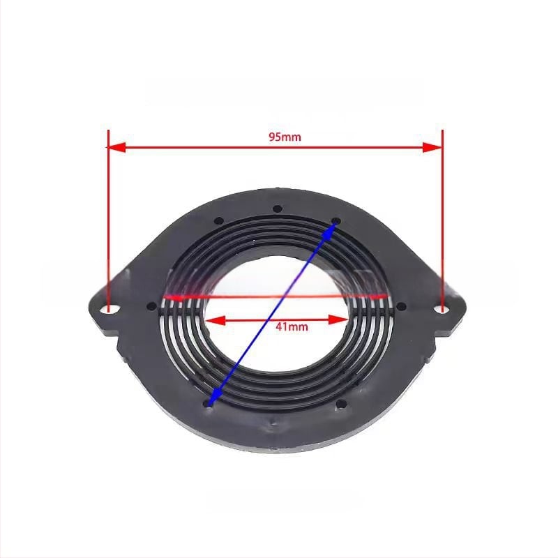 Suport de montare pentru difuzoare cu garnitură pentru panoul de bord — pentru Toyota, Honda, Nissan și Mazda; difuzoare mid-range și înalte