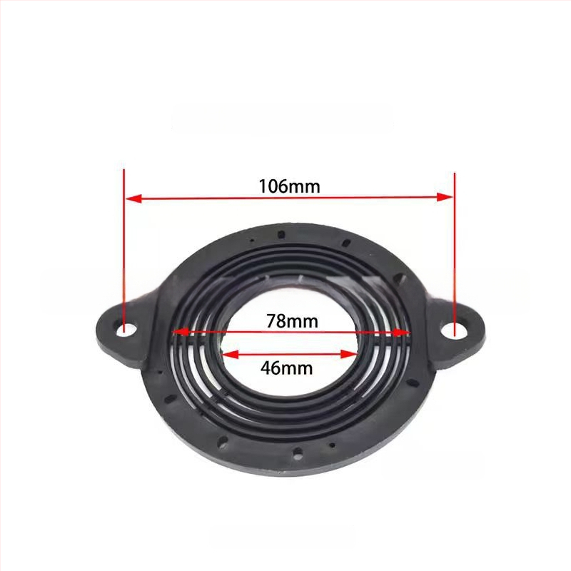 Suport de montare pentru difuzoare cu garnitură pentru panoul de bord — pentru Toyota, Honda, Nissan și Mazda; difuzoare mid-range și înalte