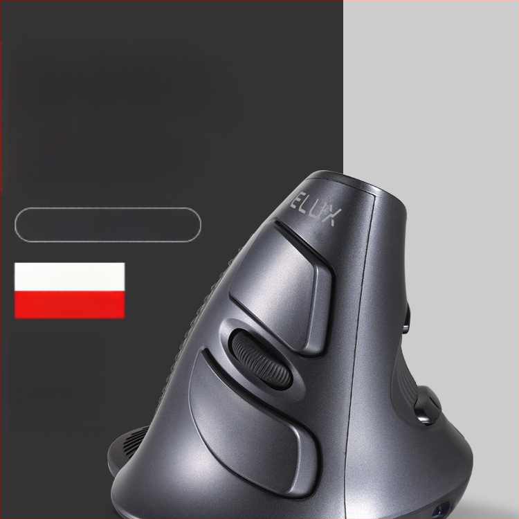 Вертикална USB ергономична мишка, 5 бутона, оптичен сензор, модел M618