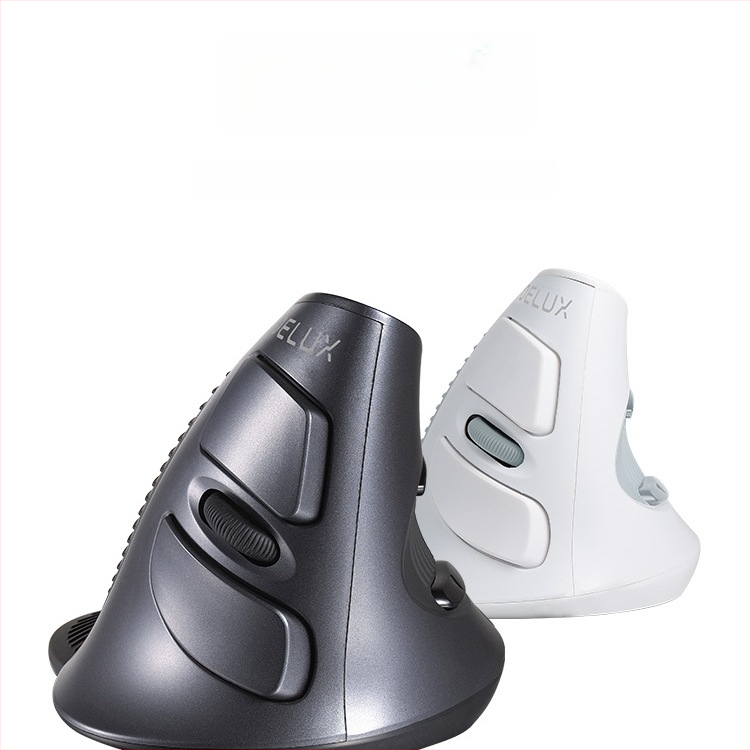 Вертикална USB ергономична мишка, 5 бутона, оптичен сензор, модел M618