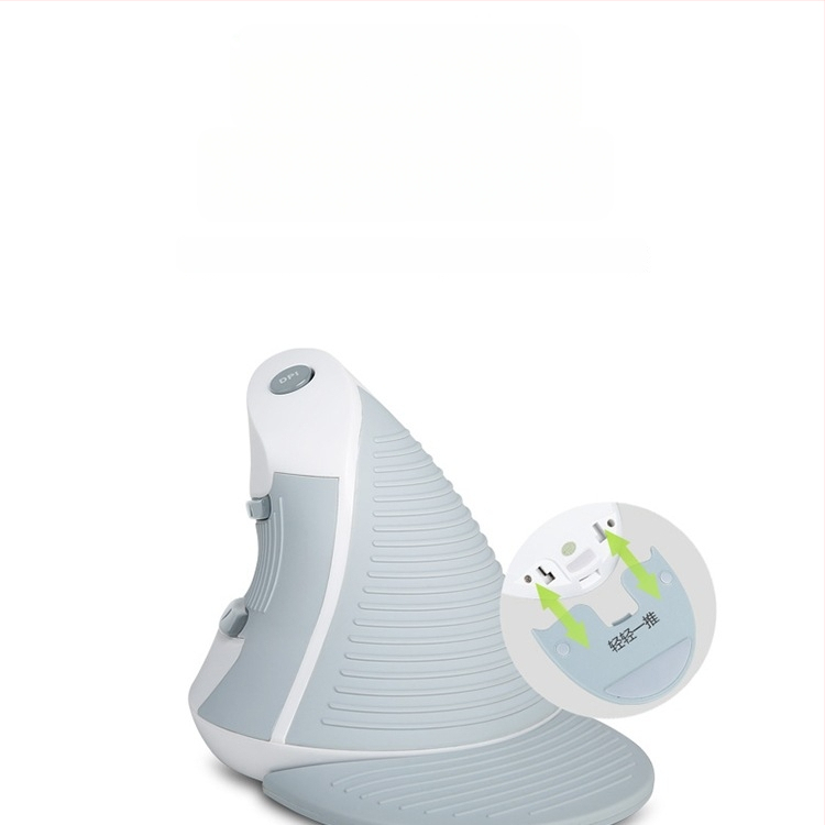 Вертикална USB ергономична мишка, 5 бутона, оптичен сензор, модел M618