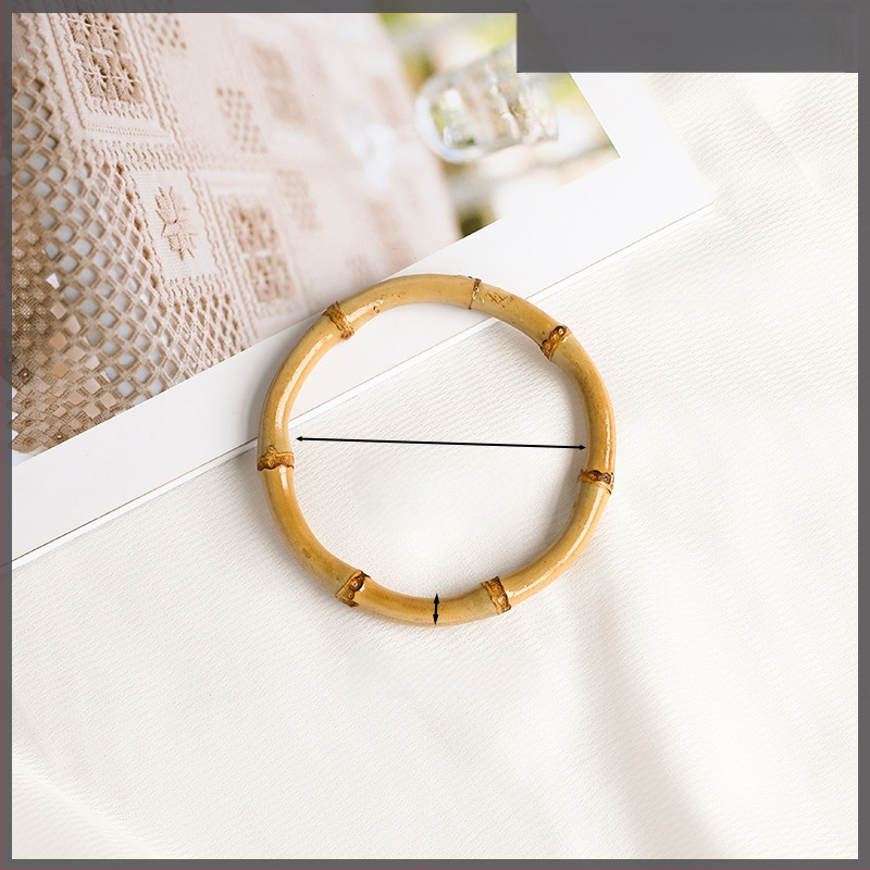 DIY υφαντή λαβή τσάντας — μέταλλο, κομψό στυλ ώριμης γυναίκας, σχέδιο: άλλο