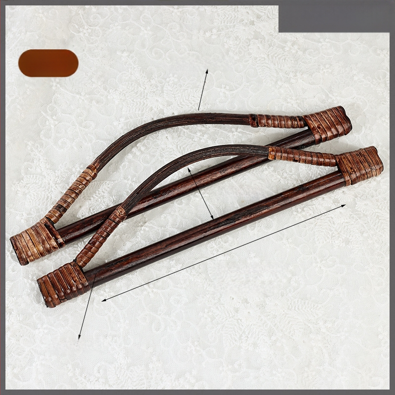 DIY υφαντή λαβή τσάντας — μέταλλο, κομψό στυλ ώριμης γυναίκας, σχέδιο: άλλο