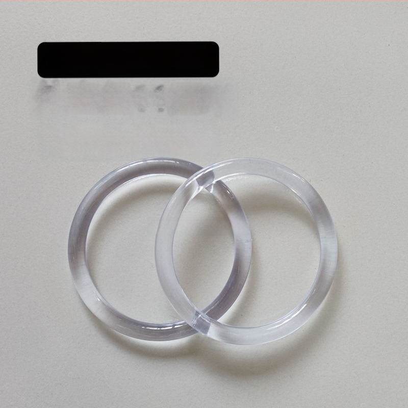 Χειροποίητο αξεσουάρ για τσάντες - μαγνητικό δερμάτινο κούμπωμα, κυκλικό διαφανές στοιχείο, πλεκτό υλικό με κοχύλι