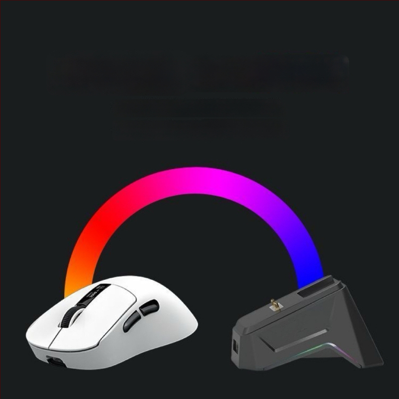 Магнитна зарядна база за Logitech G502/G903 с USB докинг станция, жично USB свързване, кабел 1.5 м; включва зарядна база, заряден модул, кабел за данни и ръководство