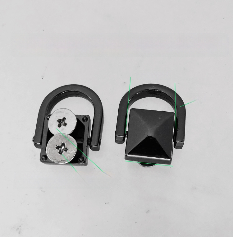 Dirželiai maišams – metalo aparatūra Shrimp Button; rankenėlės, spaustuvai ir kvadratiniai/pusapvalūs žiedai, bagažo aksesuarai, pavasaris 2024