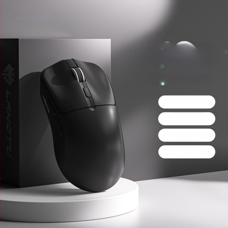 Langtu T6 кабелна мишка с оптичен сензор, 1600 DPI, 5 бутона, ергономичен дизайн