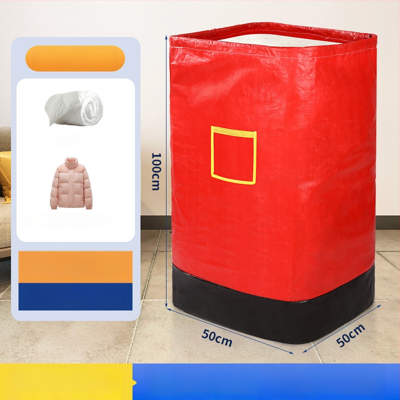 Auduma plastmasas soma ekspresaj pārvadāšanai, PE pārklājums, logotipa druka, slodze 1-50, plastmasas materiāliem