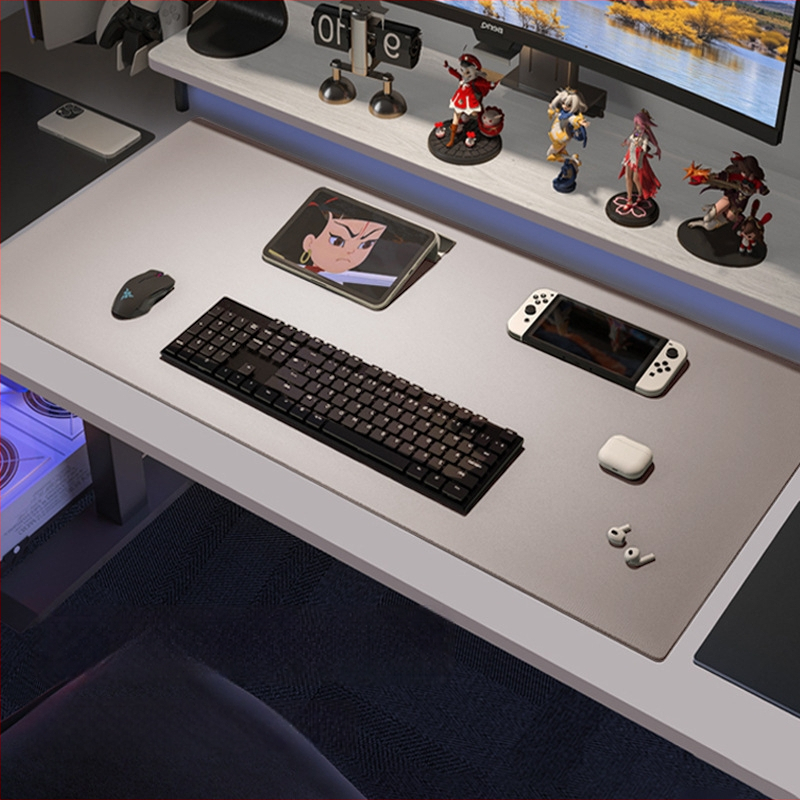 Десктоп подложка със силиконово усещане, двустранна, правоъгълна, антихлъзгаща, термоизолираща