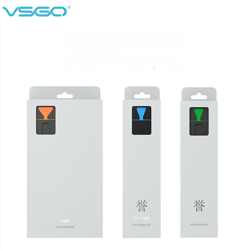 CMOS/CCD jutiklio valymo lazdelė – Vsgo/Weigao, mikropluoštas, Full-Frame, APS-C ir 4/3 DSLR, OEM pritaikymas