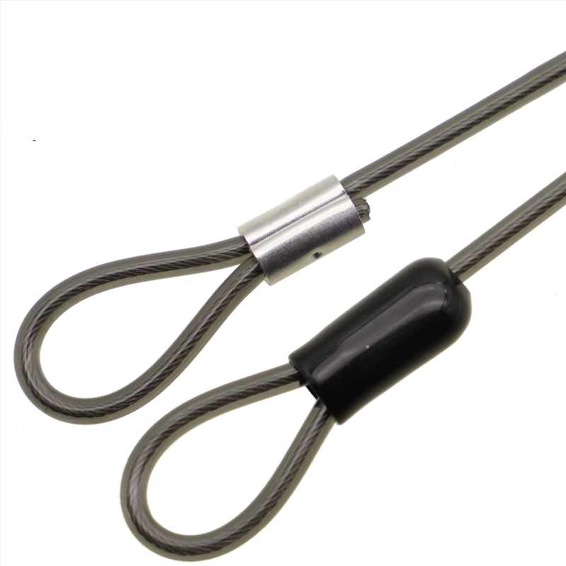 Guangmei Lanyard de siguranță din sârmă de oțel pentru pescuit marin, la stânci și la barcă, cablu anti-pierdere pentru camera de scufundări, lucru la înălțime