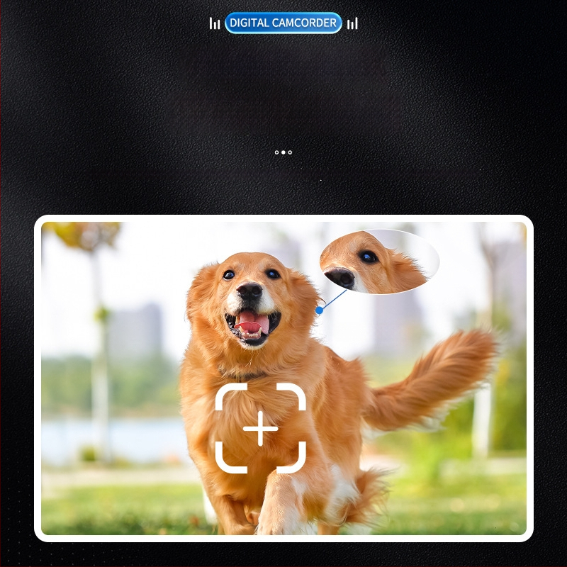 Viskas viename 4K WiFi kamera su 50x optiniu priartinimu, CMOS jutiklis, 3,0 colių LCD