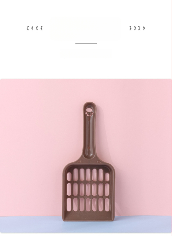 Lopată pentru nisip de pisică Mengcheng PP – universală, marcă privată autorizată