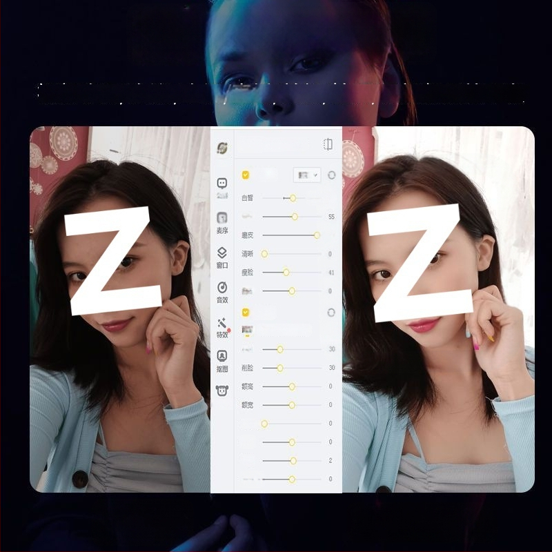 Išmani PTZ kamera staliniam kompiuteriui, 4K raiška, 800K jutiklis, USB 2.0