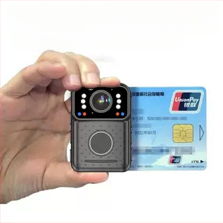 DSJ-H3 Krūtinės nešiojama policijos kamera su 10x optiniu priartinimu, 1080p vaizdas, naktinis matymas, 1,5-inch LCD, 3D mikrofonas