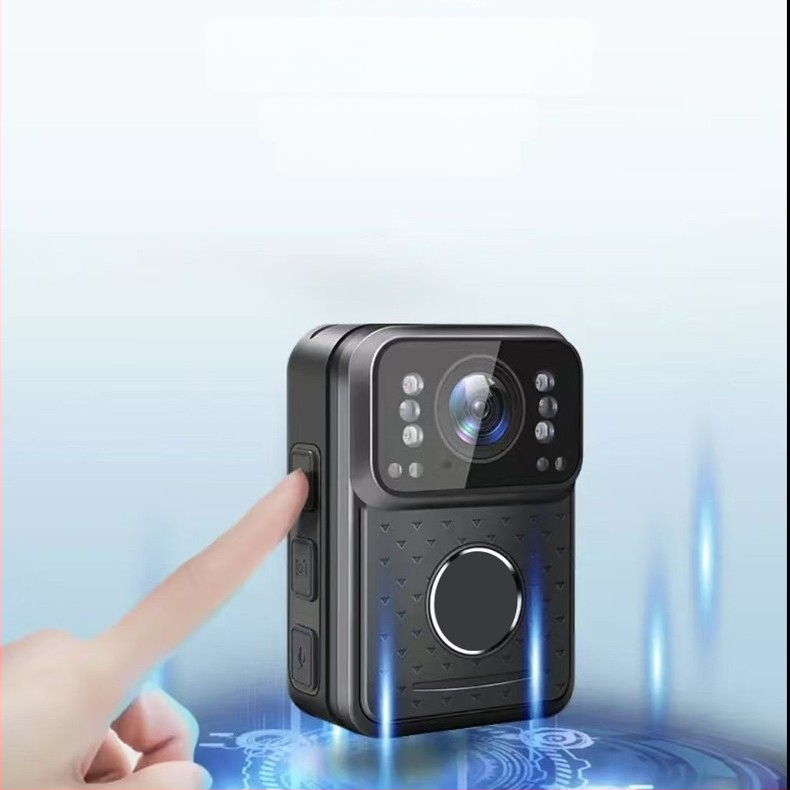 DSJ-H3 Krūtinės nešiojama policijos kamera su 10x optiniu priartinimu, 1080p vaizdas, naktinis matymas, 1,5-inch LCD, 3D mikrofonas