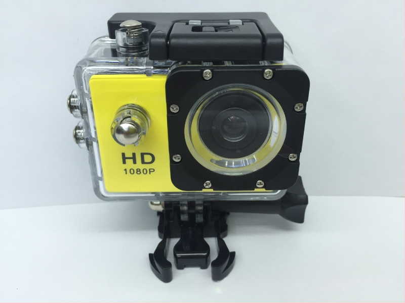 SJ5000 шлем камера за спорт - 1080P HD, 2.0-инчов LCD, TF карта за съхранение, живот на батерията 1,5 ч.