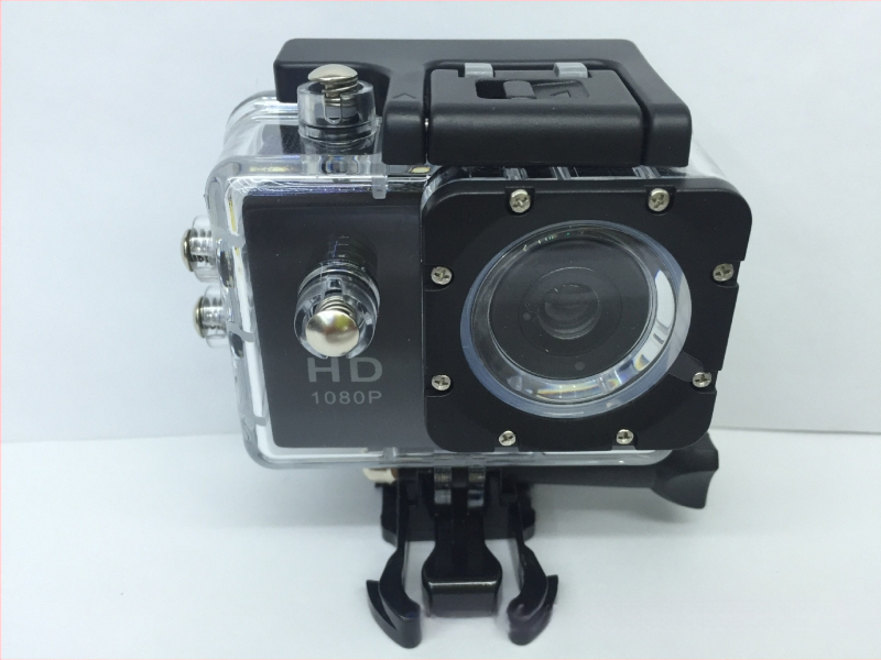 SJ5000 шлем камера за спорт - 1080P HD, 2.0-инчов LCD, TF карта за съхранение, живот на батерията 1,5 ч.