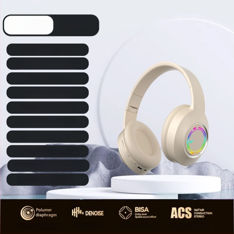Juhtmevabad Bluetooth kõrvaklapid mängude jaoks mikrofoniga – stereo heli, madal viivitus