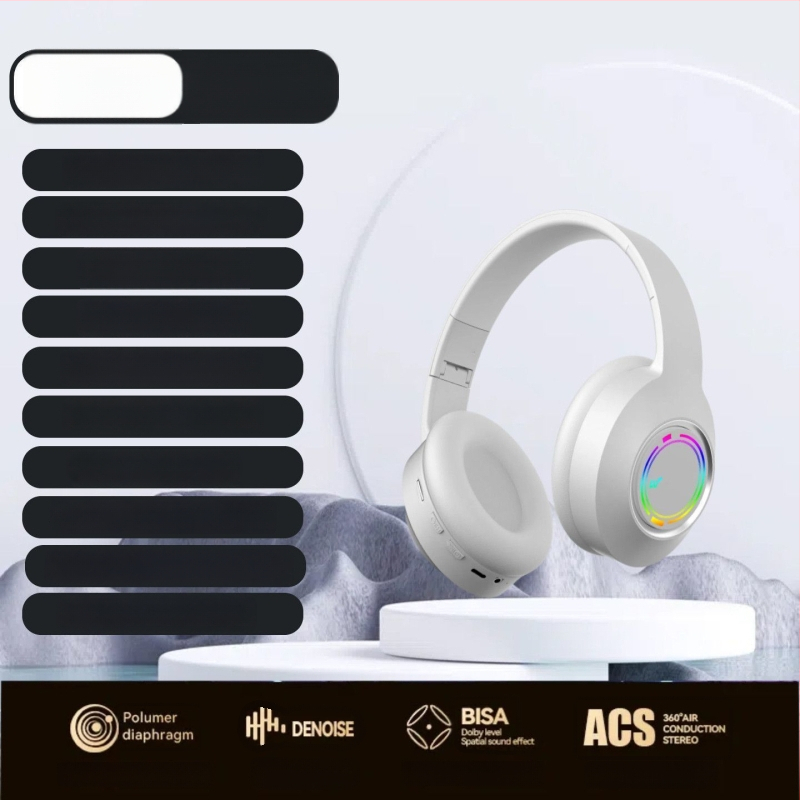 Juhtmevabad Bluetooth kõrvaklapid mängude jaoks mikrofoniga – stereo heli, madal viivitus