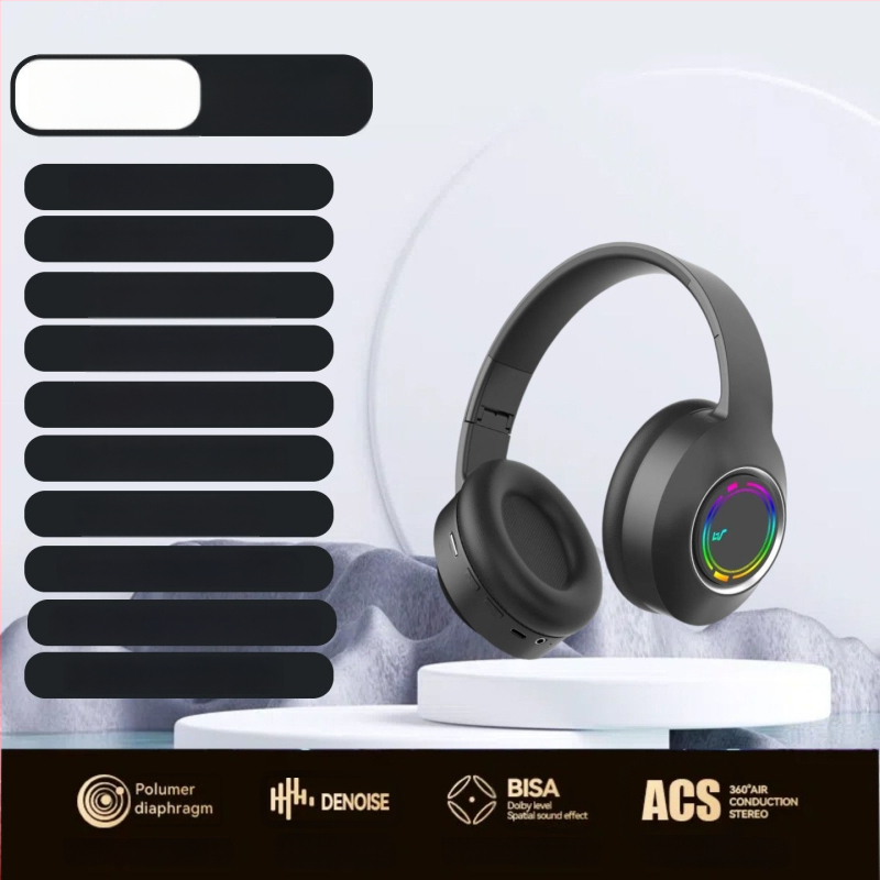 Juhtmevabad Bluetooth kõrvaklapid mängude jaoks mikrofoniga – stereo heli, madal viivitus