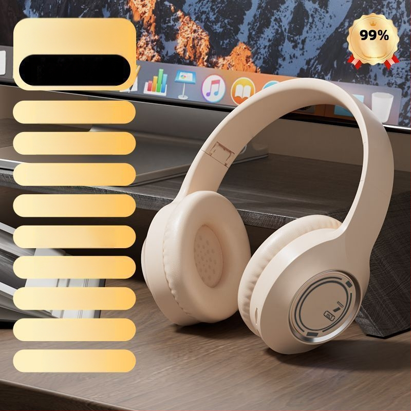 Juhtmevabad Bluetooth kõrvaklapid mängude jaoks mikrofoniga – stereo heli, madal viivitus