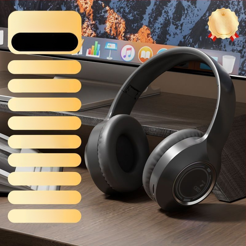 Juhtmevabad Bluetooth kõrvaklapid mängude jaoks mikrofoniga – stereo heli, madal viivitus