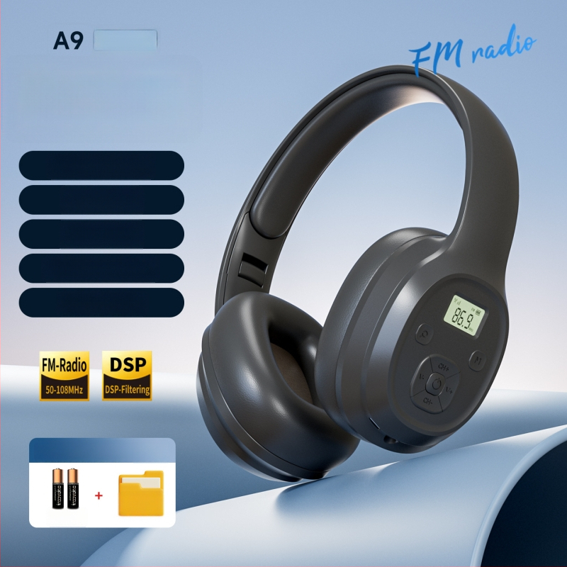 Juhtmega kuuldeaparaadid kuulamiseks | 40 mm kõlarid • 3,5 mm pistik • juhtmega ühendus • moonutust ≤0,2%