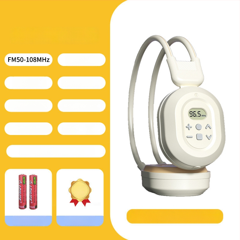 C-200A Juhtmevabad FM kõrvaklapid ülikooli inglise CET-4/6 eksamite jaoks, sagedusvahemik 50–108 Hz, takistus 32 Ω, tundlikkus 108 dB/mW, 3,5 mm pistik