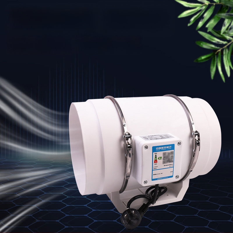 Csatornázott kipufogóventilátor – erős és csendes, háztartási konyhai szellőztetéshez,modell SL-100-1, 220V, 35–160W, csőnyomás típus