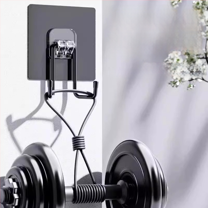 Ακουστικά τοίχου χωρίς διάτρηση, διπλός γάντζος, μοντέρνος μινιμαλιστικός σχεδιασμός – The First Force