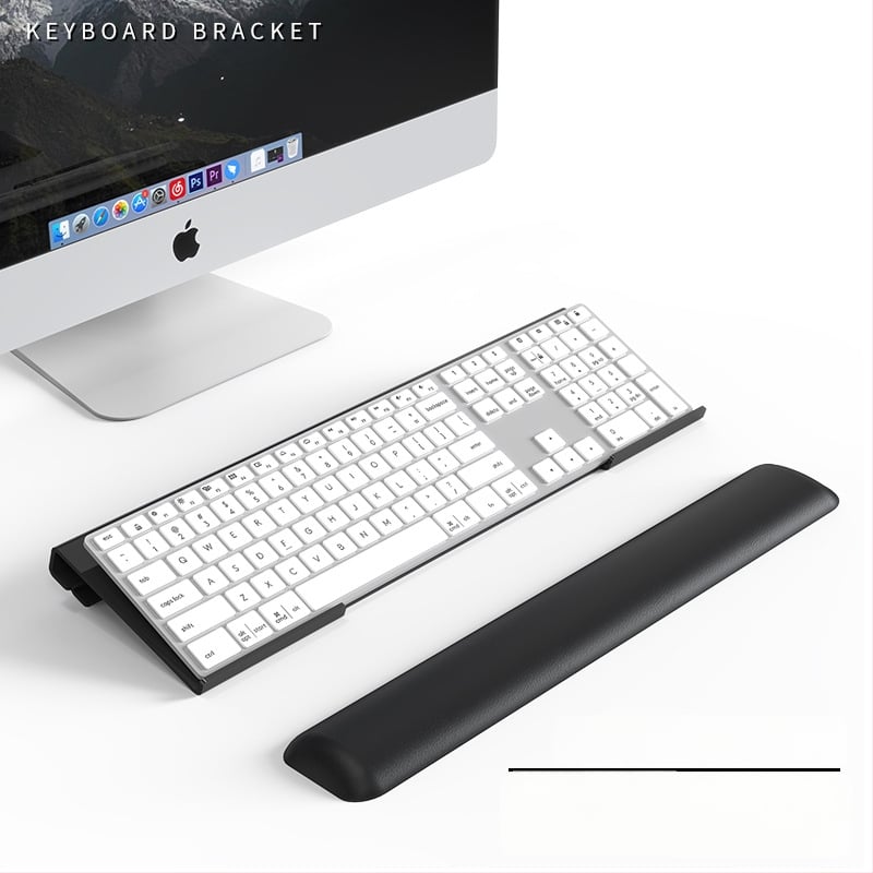 Настолен държач за клавиатура, силиконов, противохлъзгащ, модел 240208, за офис, пуснат през пролетта на 2024 г.