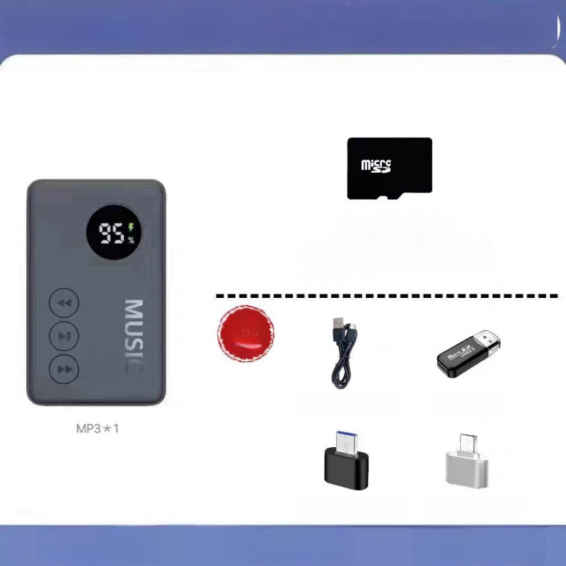Portatīvais Bluetooth MP3 atskaņotājs ar kartes slotu, Modelis 816, Produkta numurs GC2ddeJk, 1 gada garantija
