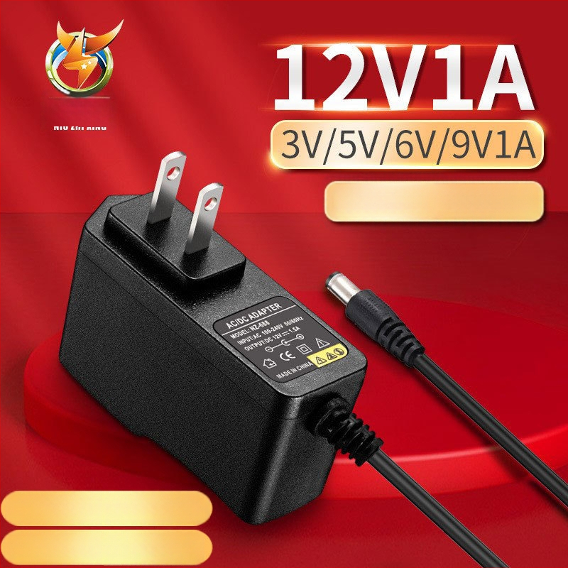 Tápegység 12V 1A, 12W, kettőfázisú, NIU ZHI XING