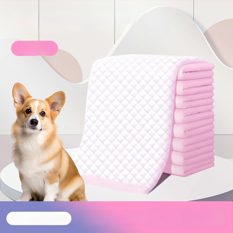 KIMHOME Подложки за домашни любимци – еднократно абсорбиращи подложки за кучета и котки, нетъкан текстил, пакет от 100 броя, възможност за частна марка