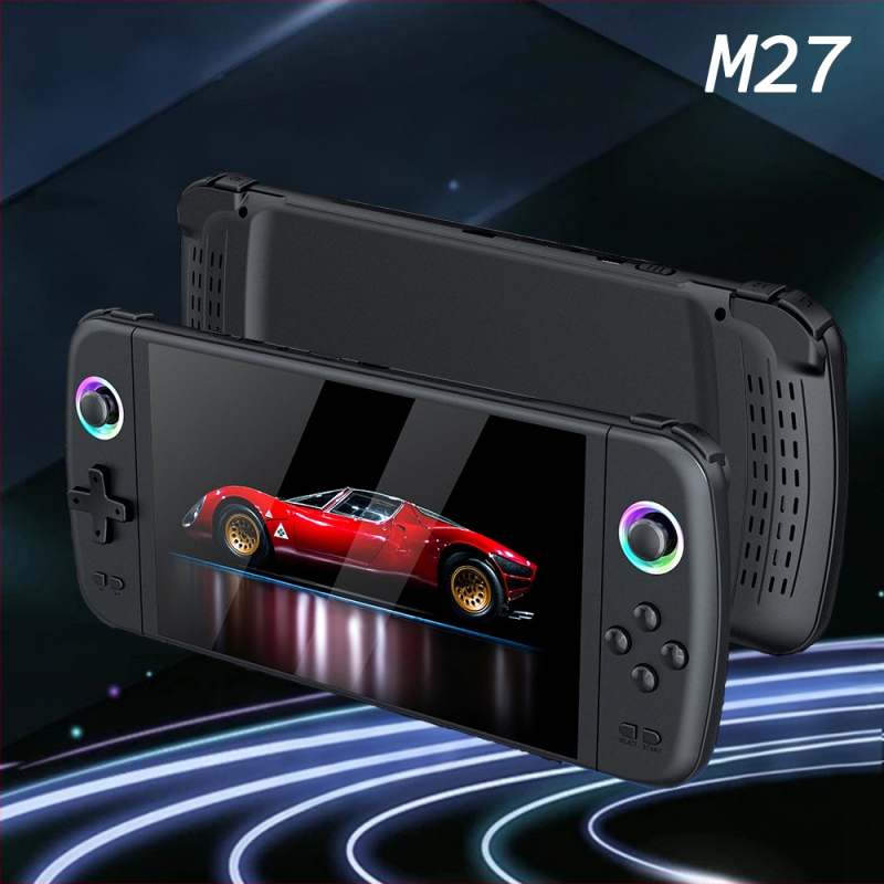Κονσόλα χειρός M27 — Νοσταλγικό ρετρό 3D, arcade για δύο παίκτες, οθόνη HD 7 ιντσών