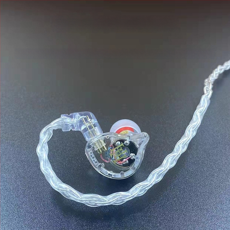 Slušalački kabel s osam vlakana, srebrno prevučeni vodiči, KZ MMCX priključak, balansirani 4,4 mm