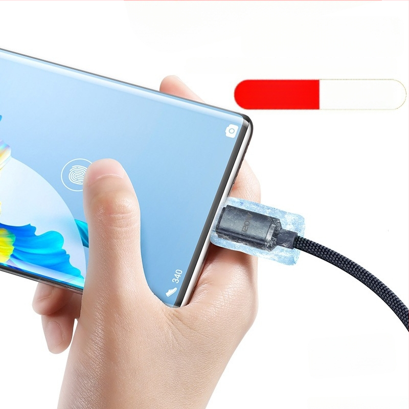 Kétfejes Type-C adatkábel 120W-os gyors töltéssel, kompatibilis Huawei Mate60 és Apple eszközökkel