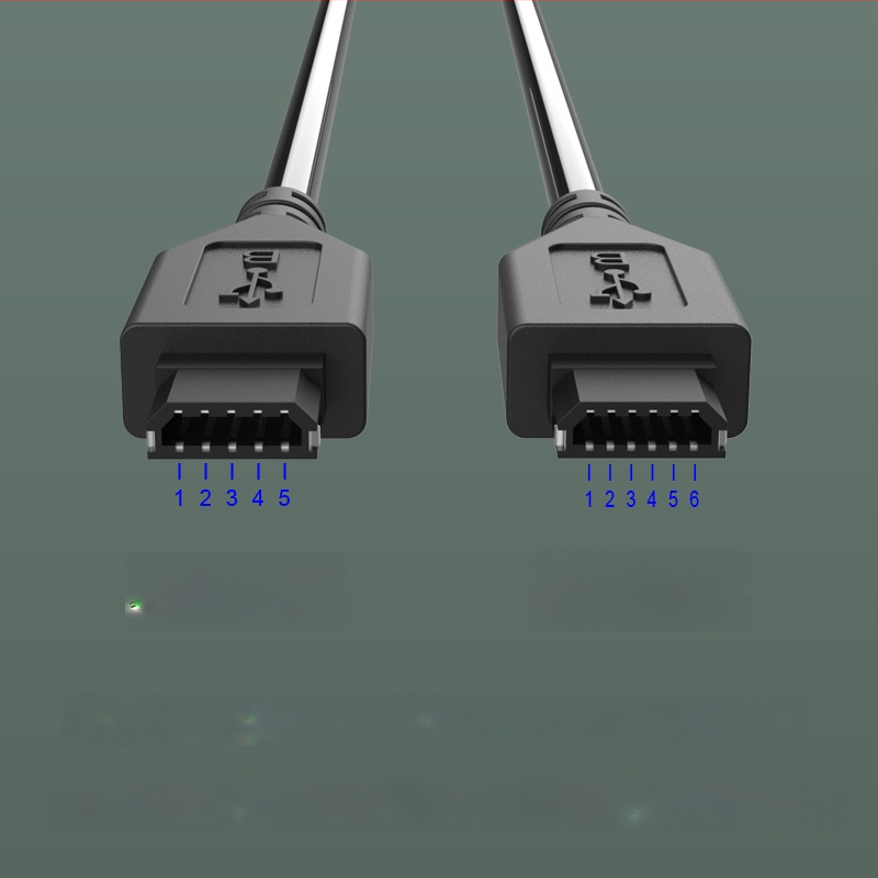 Huixin jármű ETC tápkábel 10-pin/12-pin csatlakozóval, USB interfész, OEM