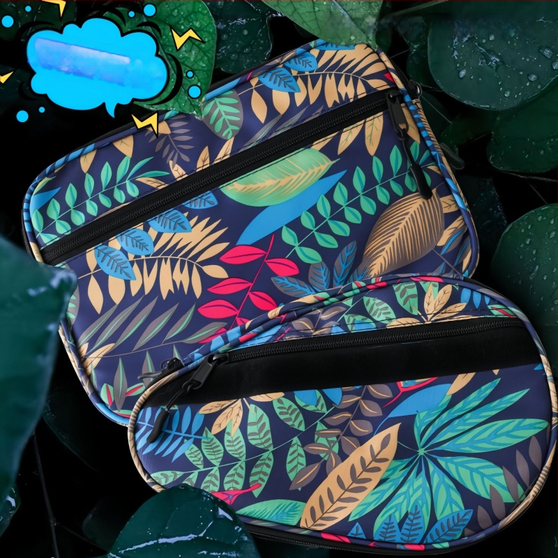 Чанта за ракетка за тенис на маса - двойнослойна обновена, Xili, Oxford плат, с лого, за тенис на маса