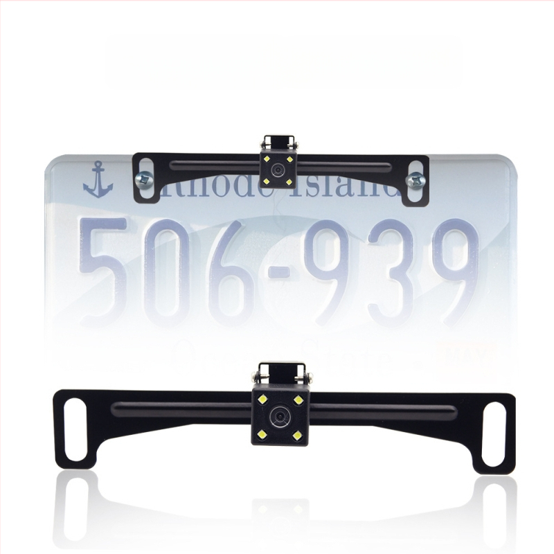 Cameră de mers înapoi pentru automobil, unghi 170°, IP67, iluminare nocturnă cu 12 LED, semnal CVBS, rezoluție 800x480